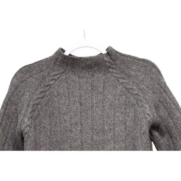 Banana Republic Sweater Size Medium Lambs Wool Alpaca Chunky Knit Minimalist Y2K - Picture 2 of 15